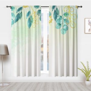 Minimalist Forest Style Window Curtain